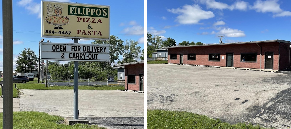 Filippo's Pizza and Pasta Menu